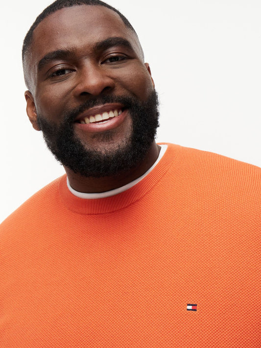 TOMMY HILFIGER BT-ESSENTIAL STRUCTURE CREW NECK