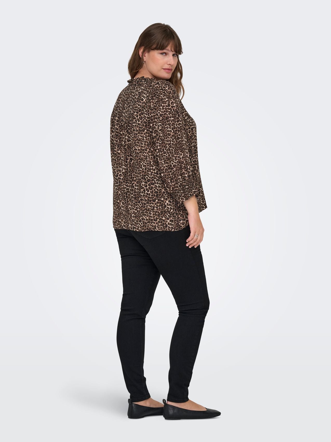 ONLY CARMAKOMA CARRAYA 3/4 SHIRT WVN NOOS