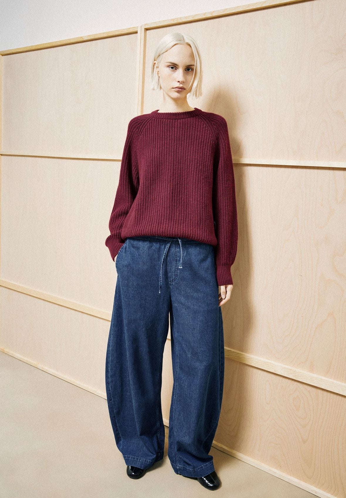 ARMEDANGELS RIB KNIT SWEATER