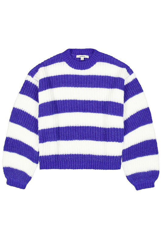 GARCIA Strickpullover mit Blockstreifen