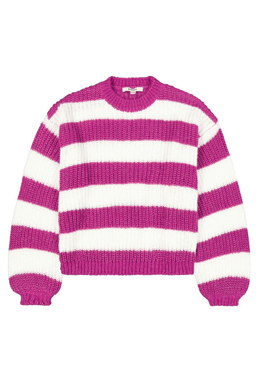GARCIA Strickpullover mit Blockstreifen