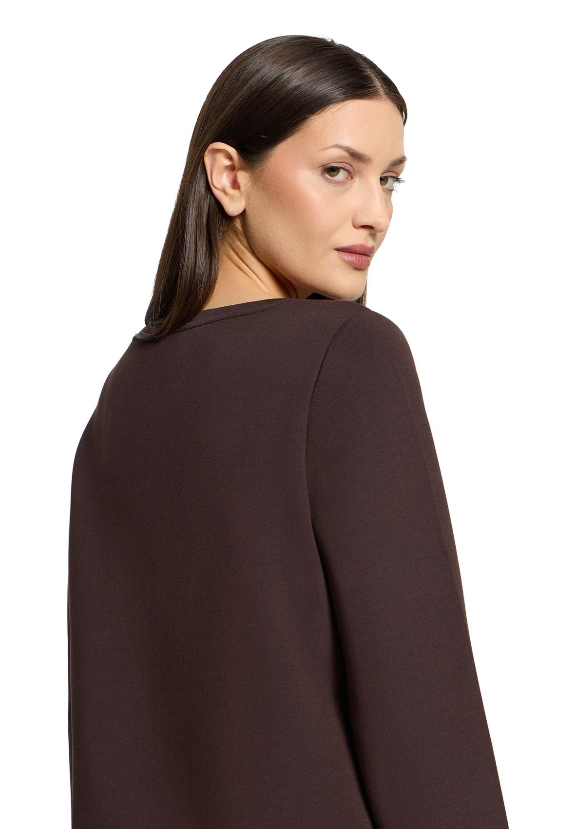 Langarmshirt mit Statement-Schriftzug