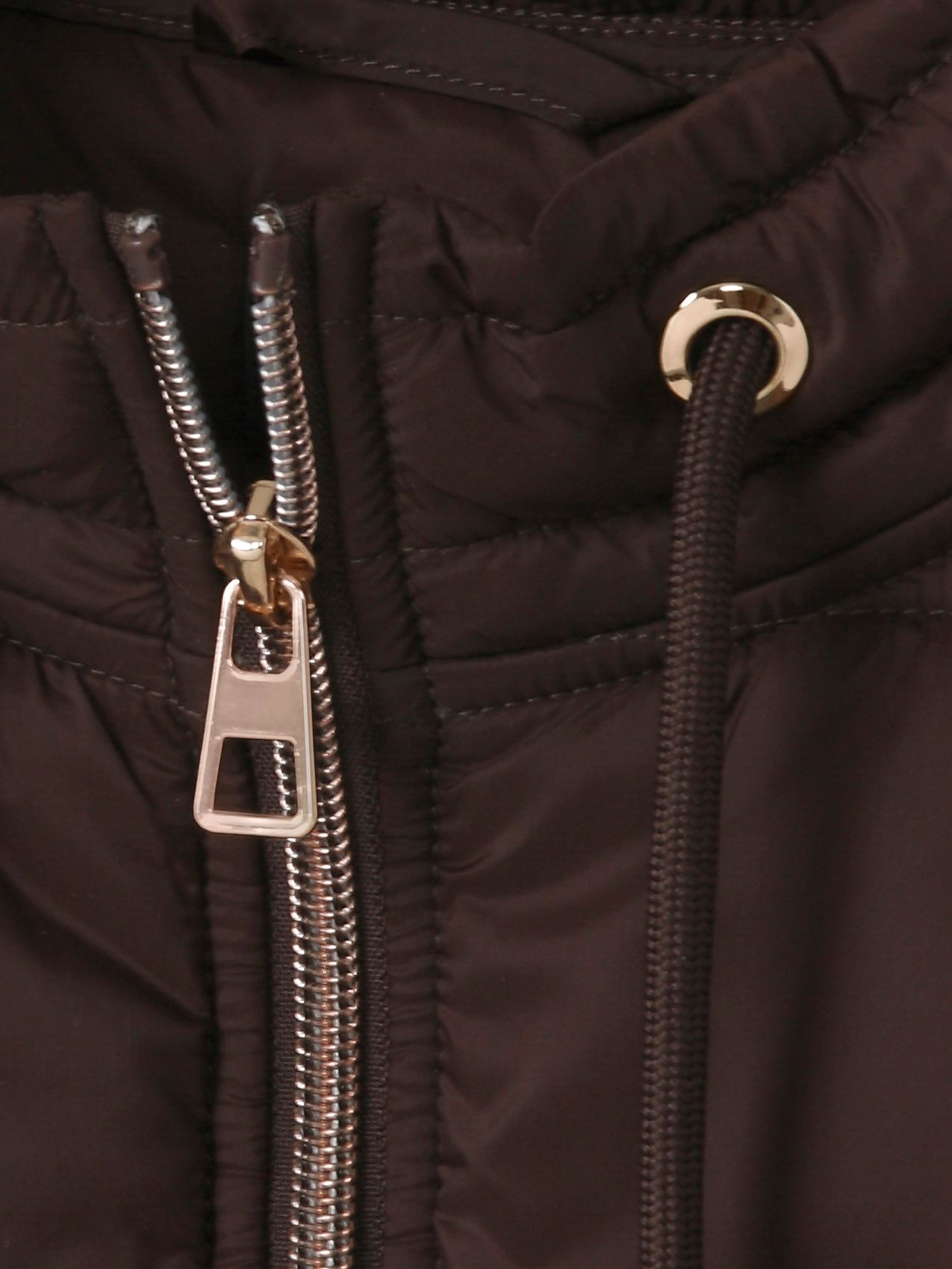Weste Stehkragen Zipper