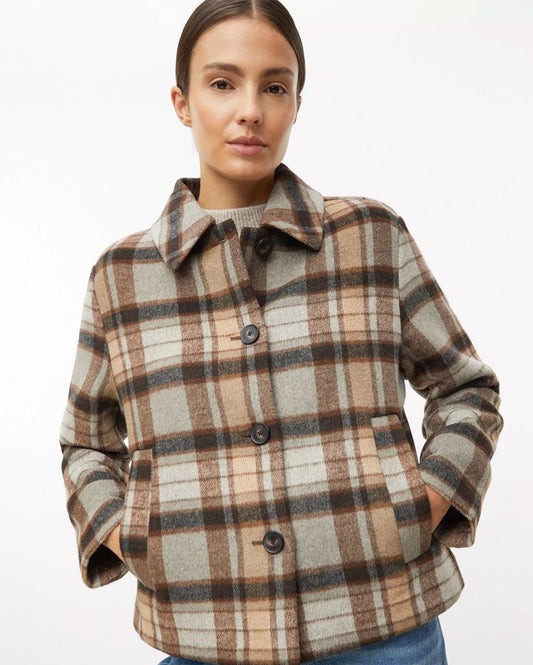 S.OLIVER Kurze Jacke aus Wollmix
