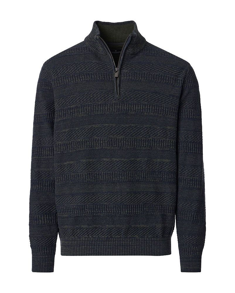 CASA MODA Gemusterter Stricktroyer