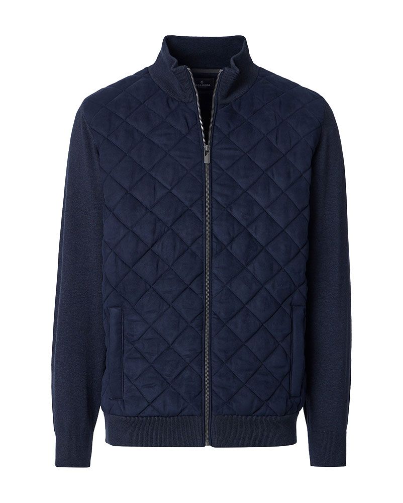CASA MODA Hybridjacke mit Sweatärmeln
