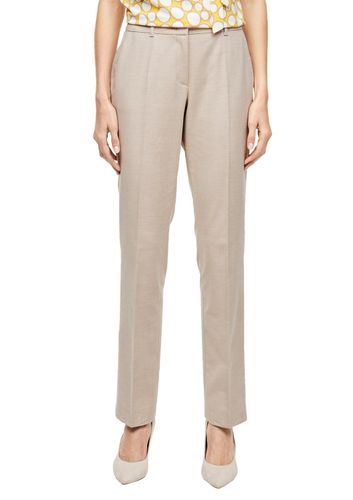 S.OLIVER BLACK Hose lang, brown pann