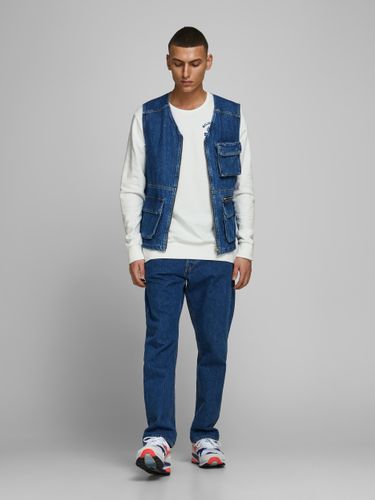 JACK & JONES JACK&JONES JORVINTAGE DESERT SWEAT CREW NECK