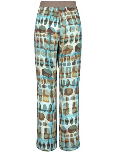 SAMOON Palazzohose Carlotta mit Print
