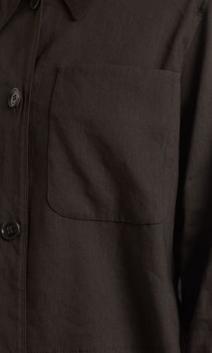 MARC CAIN Hemdjacke aus Leinenmix