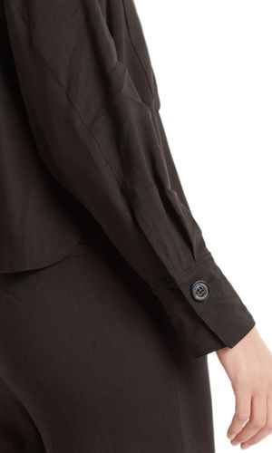 MARC CAIN Hemdjacke aus Leinenmix