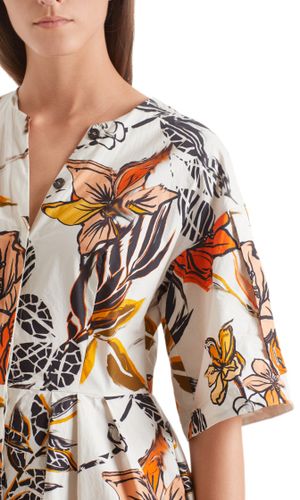 MARC CAIN Hemdblusenkleid aus Baumwolle
