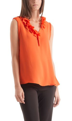 MARC CAIN Top mit Rüschenverzierung