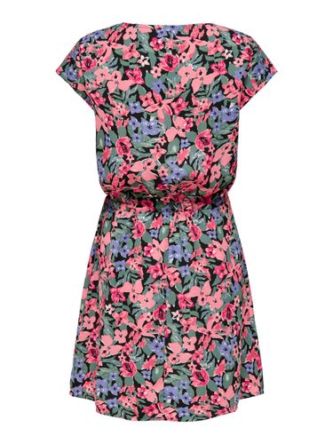 ONLY ONLY ONLTENNA CAP SLEEVE BELT DRESS BE WVN