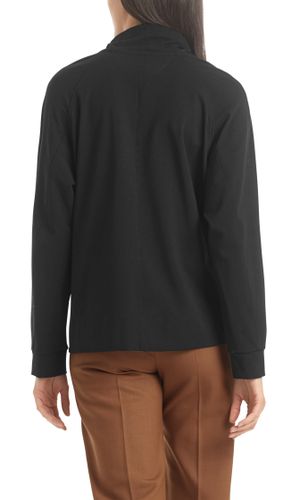 MARC CAIN Sweatshirt mit Reißverschluss-Detail