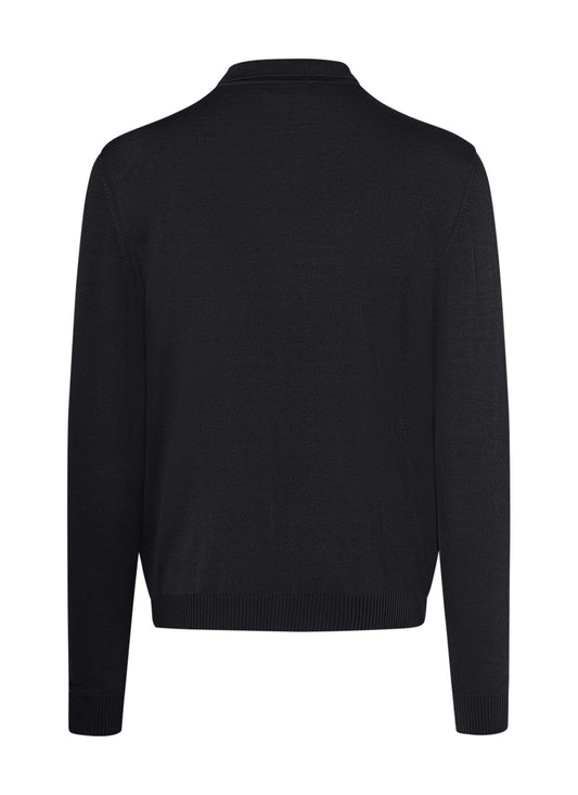MAERZ Pullover Polokragen Knopf 1/1 Arm
