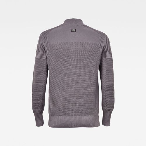 G-STAR G-STAR biker zip thru knit