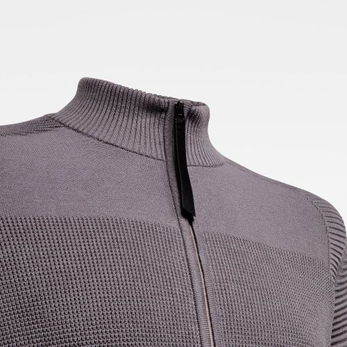 G-STAR G-STAR biker zip thru knit