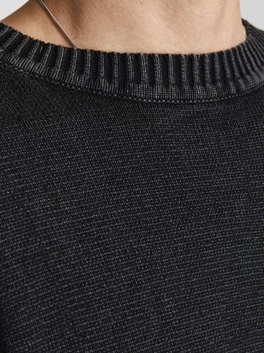 JACK & JONES JACK&JONES JORACE KNIT CREW NECK BLK