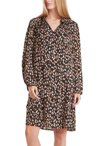 MARC CAIN Gemustertes Kleid aus Viskose