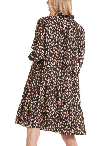MARC CAIN Gemustertes Kleid aus Viskose