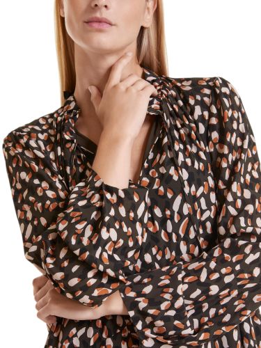 MARC CAIN Gemustertes Kleid aus Viskose
