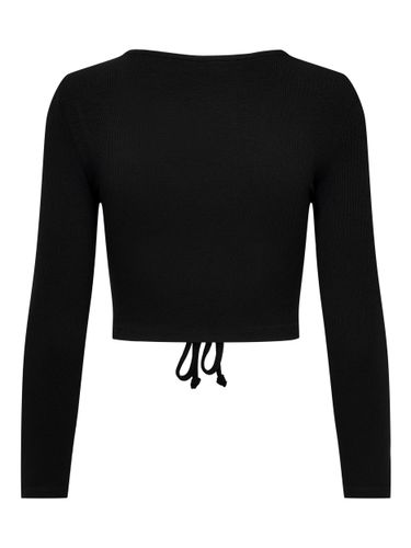 ONLY ONLY ONLPENOLOP 7/8 RUCHING TOP JRS NOOS