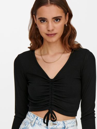 ONLY ONLY ONLPENOLOP 7/8 RUCHING TOP JRS NOOS