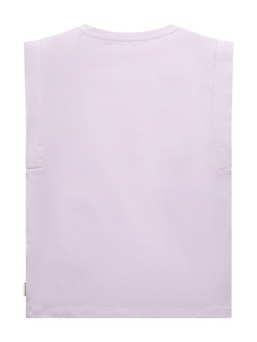TOM TAILOR Ärmelloses T-Shirt mit Print