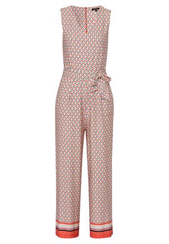 MORE & MORE Jumpsuit graphischer Miniprint
