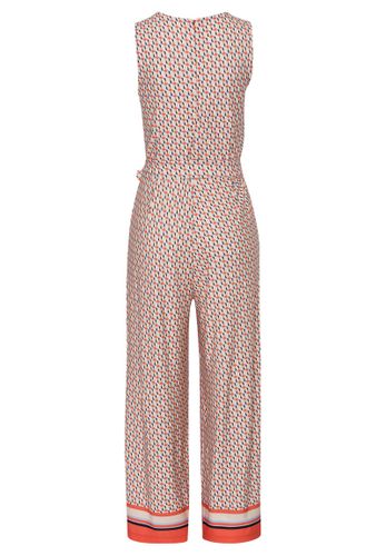 MORE & MORE Jumpsuit graphischer Miniprint