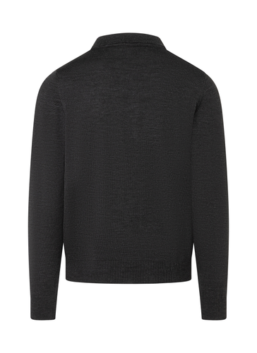 MAERZ Pullover Polokragen Knopf 1/1 Arm