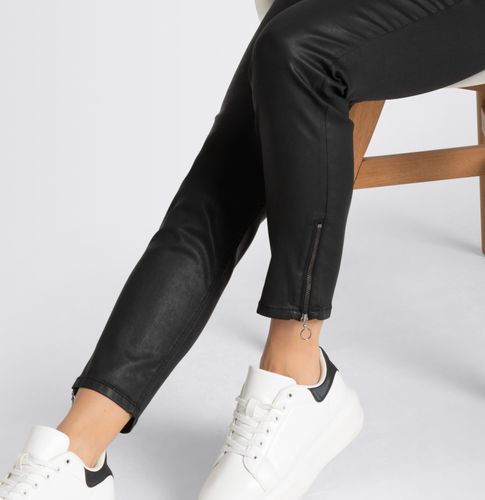 MAC MAC JEANS - RICH SLIM, Coated cotton tencel