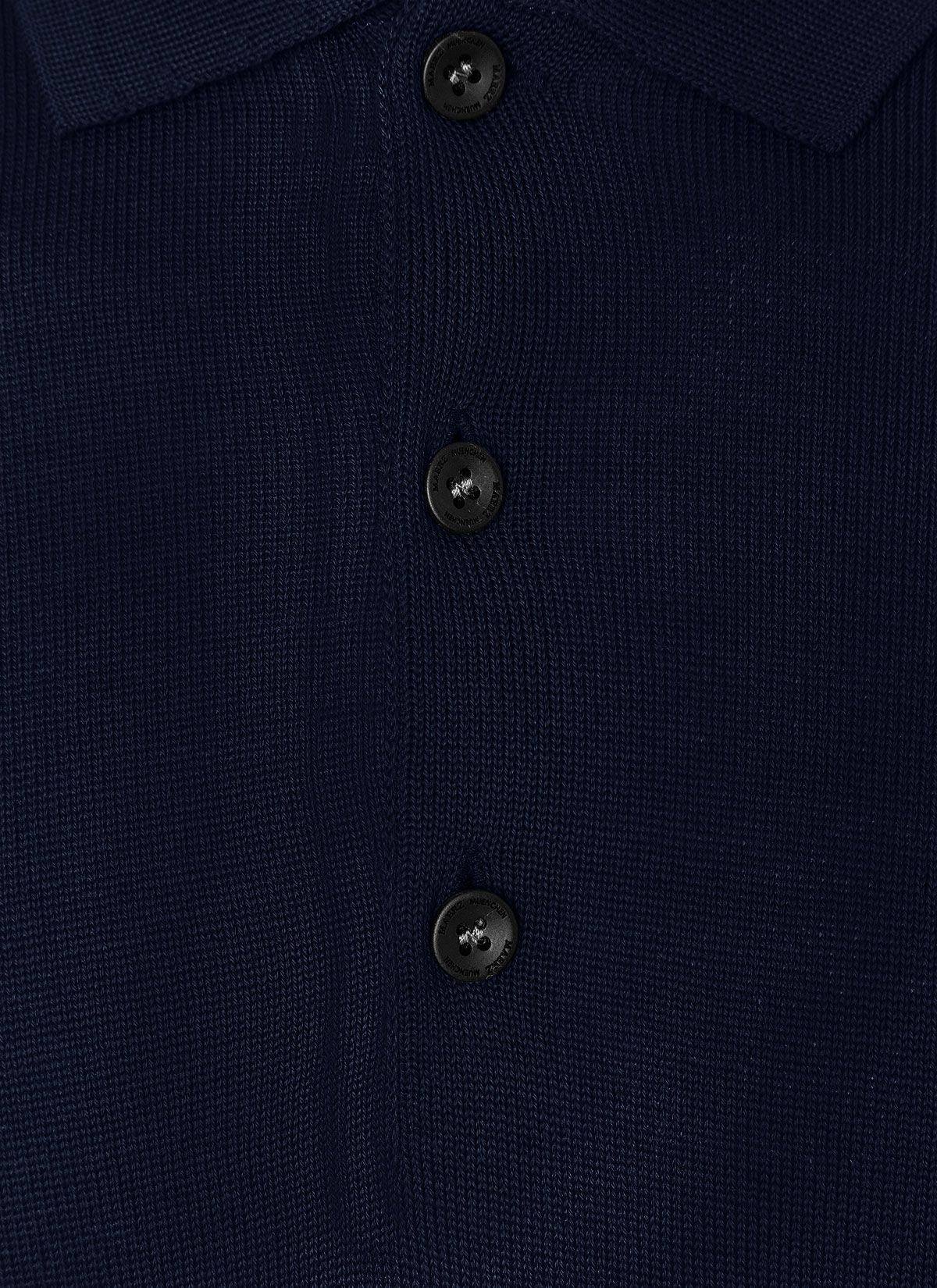 MAERZ Pullover Polokragen Knopf 1/1 Arm