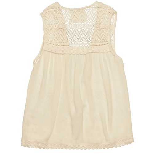 JETTE Spitzenweste, OFFWHITE