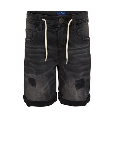 TOM TAILOR Bermuda uni bermuda Jim, rinsed black denim Default Title