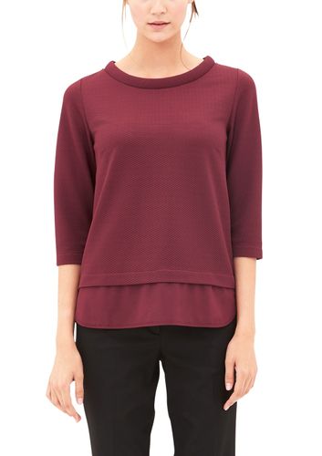 S.OLIVER BLACK Jacquard-Shirt