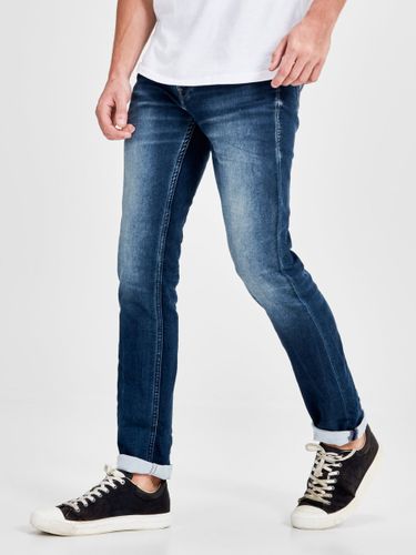 JACK & JONES JACK&JONES JJITIM JJLEON SC 876 INDIGO KNIT NOOS