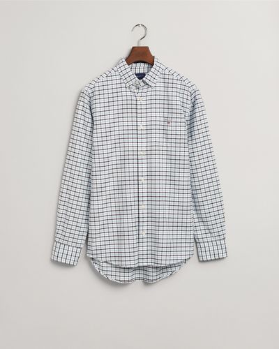 GANT Regular Fit Tattersall Oxford-Hemd Default Title