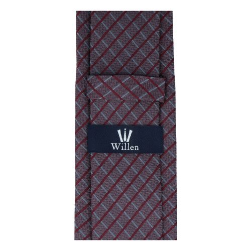 WILLEN Willen Krawatte, dunkelbordeaux