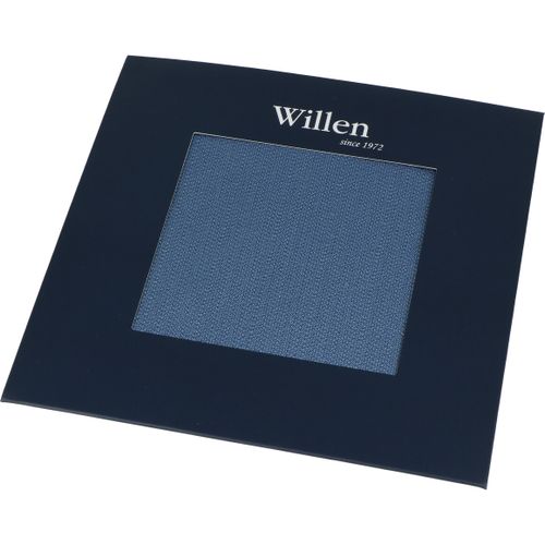 WILLEN Willen Einstecktuch, mittelblau