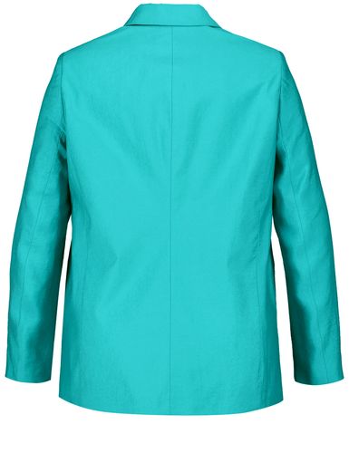 SAMOON Fein schimmernder Blazer in legerer Passform