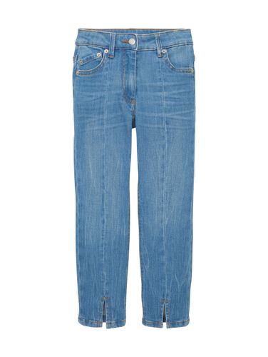 TOM TAILOR Straight Jeans mit Schlitz vorne