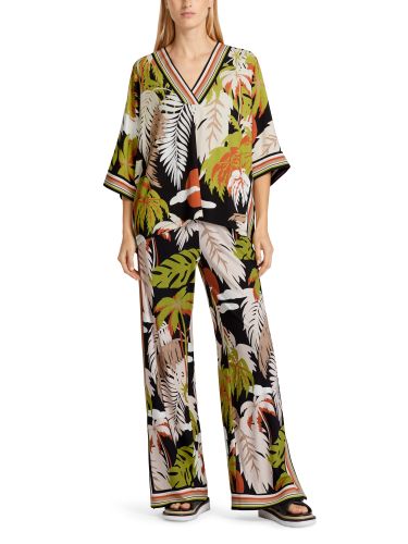 MARC CAIN Viskosebluse mit Kimonoärmel