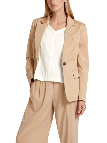 MARC CAIN Gefütterter Blazer aus Baumwolle