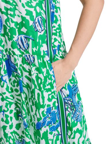 MARC CAIN Bedrucktes Kleid mit Volants