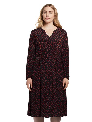 TOM TAILOR Boho Midi-Kleid mit Muster