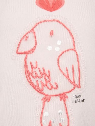 TOM TAILOR T-Shirt platzierter Druck 1/1, quiet pink