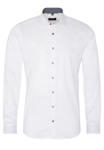 ETERNA Performance Shirt Twill-Stretch Langarm