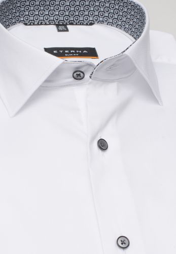 ETERNA Performance Shirt Twill-Stretch Langarm
